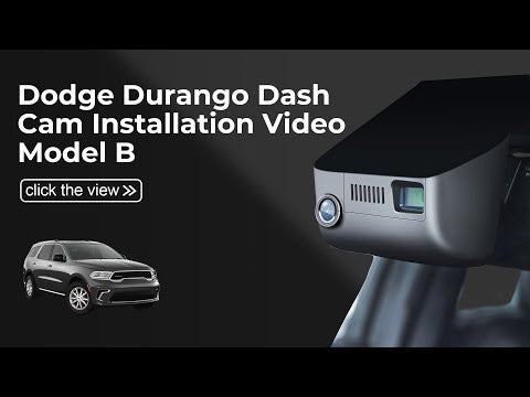 Dodge Durango dash cam Installation