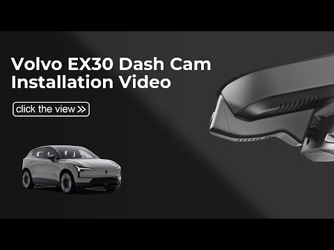 Volvo EX30 dash cam Installation
