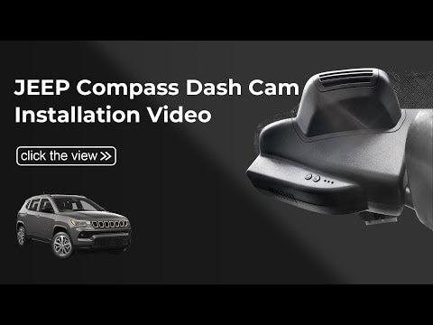 Jeep Compass Dash camera installation