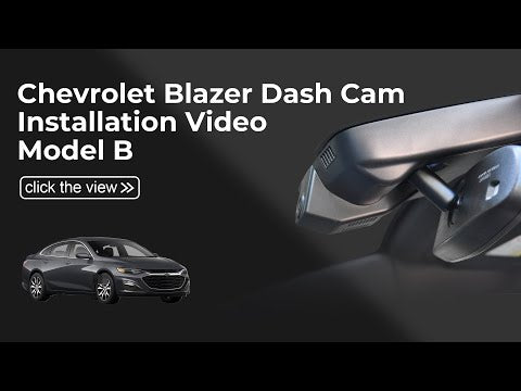 Chevy Blazer dash cam Installation
