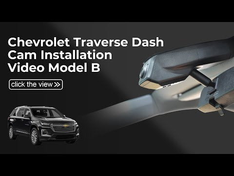 Chevy Traverse dash cam installation
