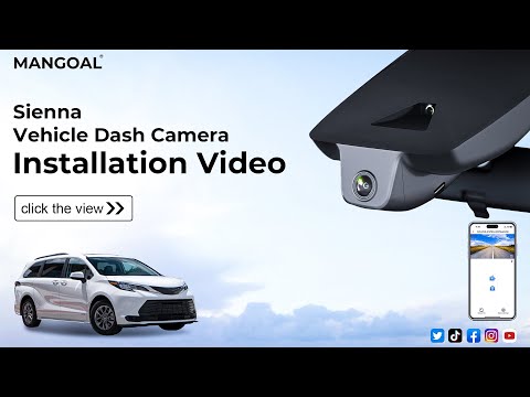 Sienna Vehicle dash camera