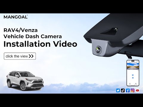 Toyota RAV4 camera Installation
