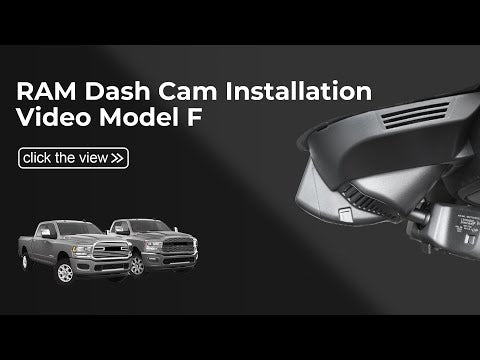 RAM dash camera instalaltion click the view for installation