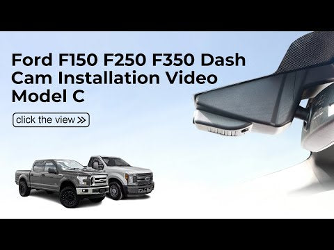 Fard f series dash cam installation method