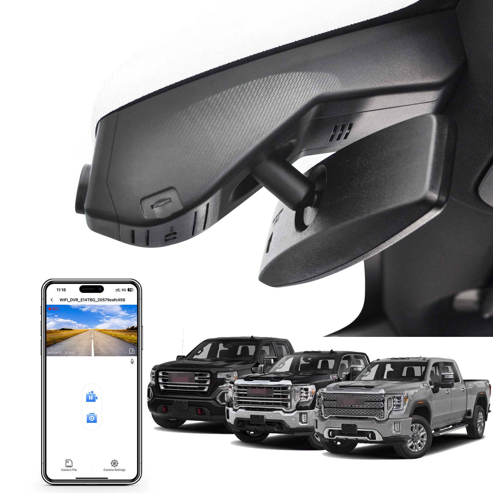 GMC Sierra Dash cam 