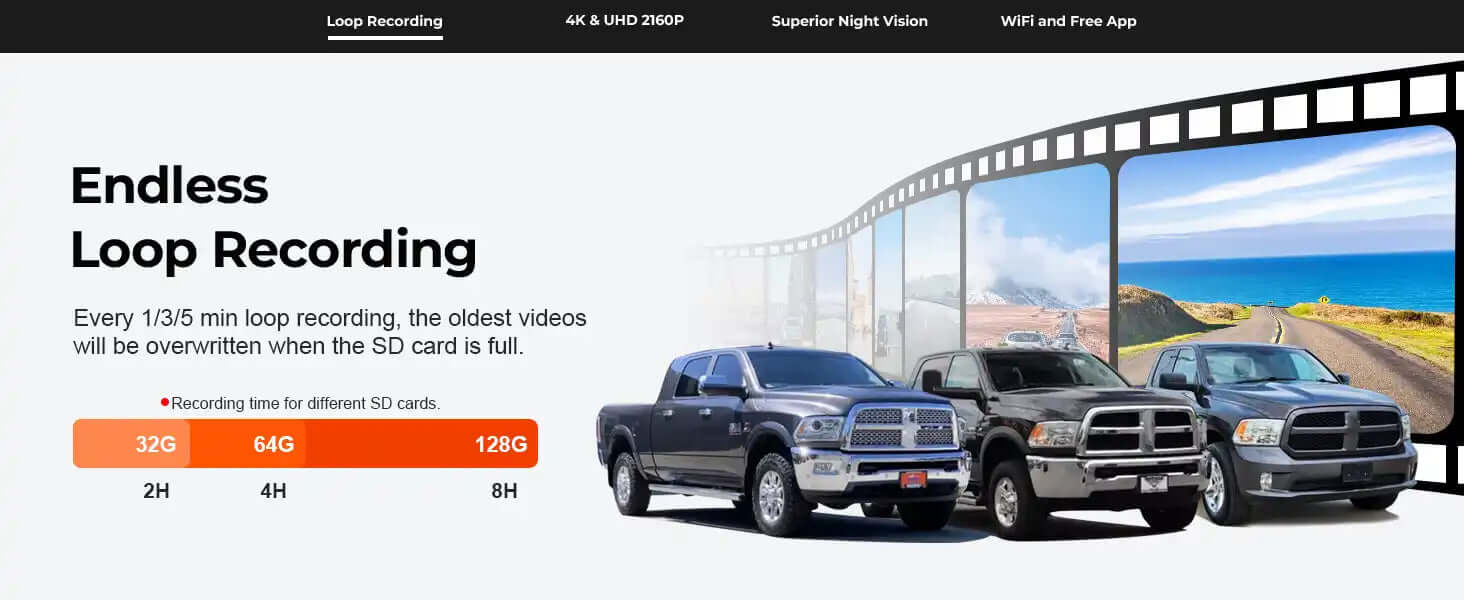 the Ram truck loop recording 