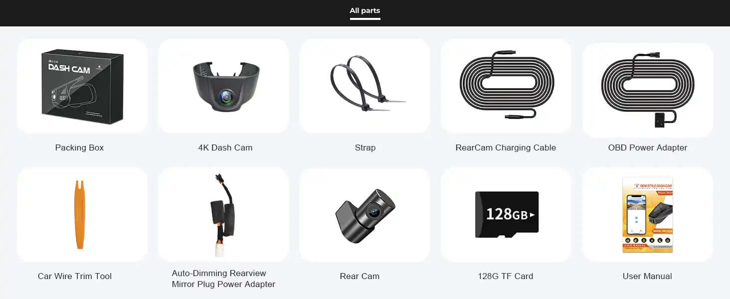 the ram truck dual dash camera accessories 