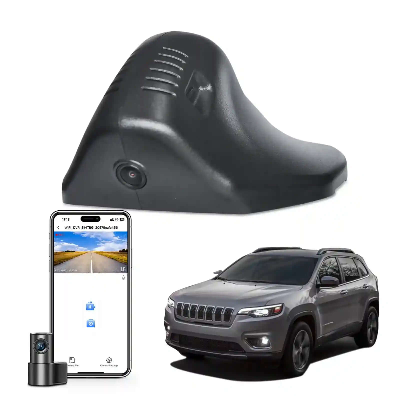 jeep cherokee mangoal dual dash cam 
