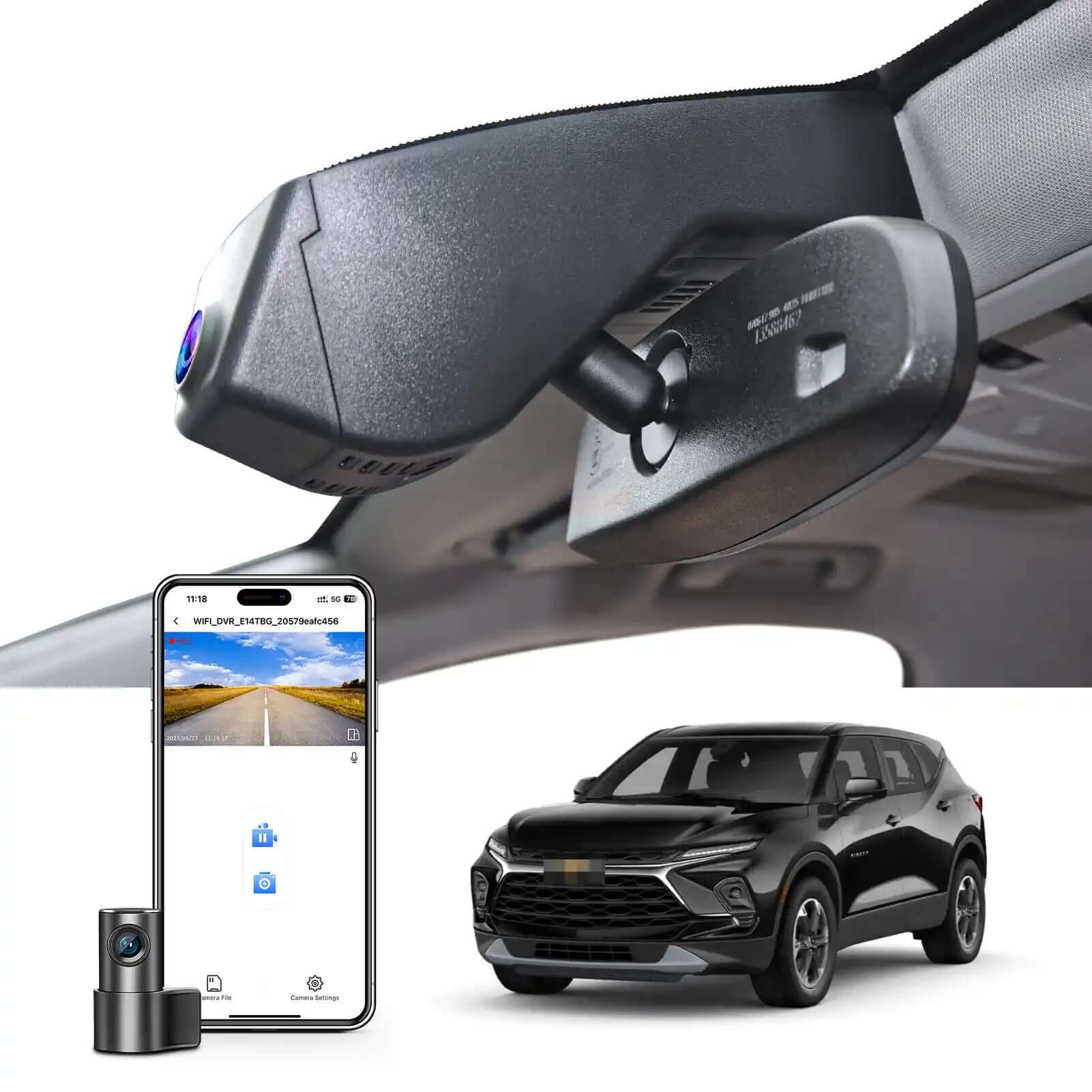 Chevy Blazer dash cam 