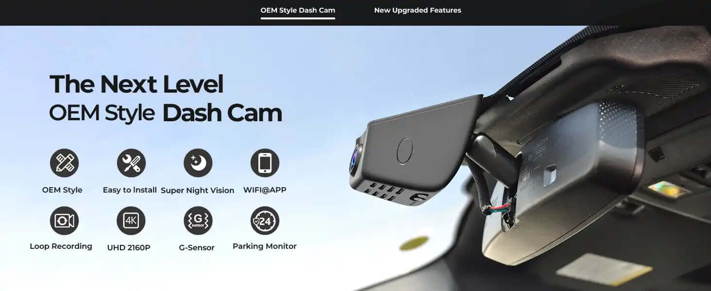 Ford Expedition OEM dash camera features 