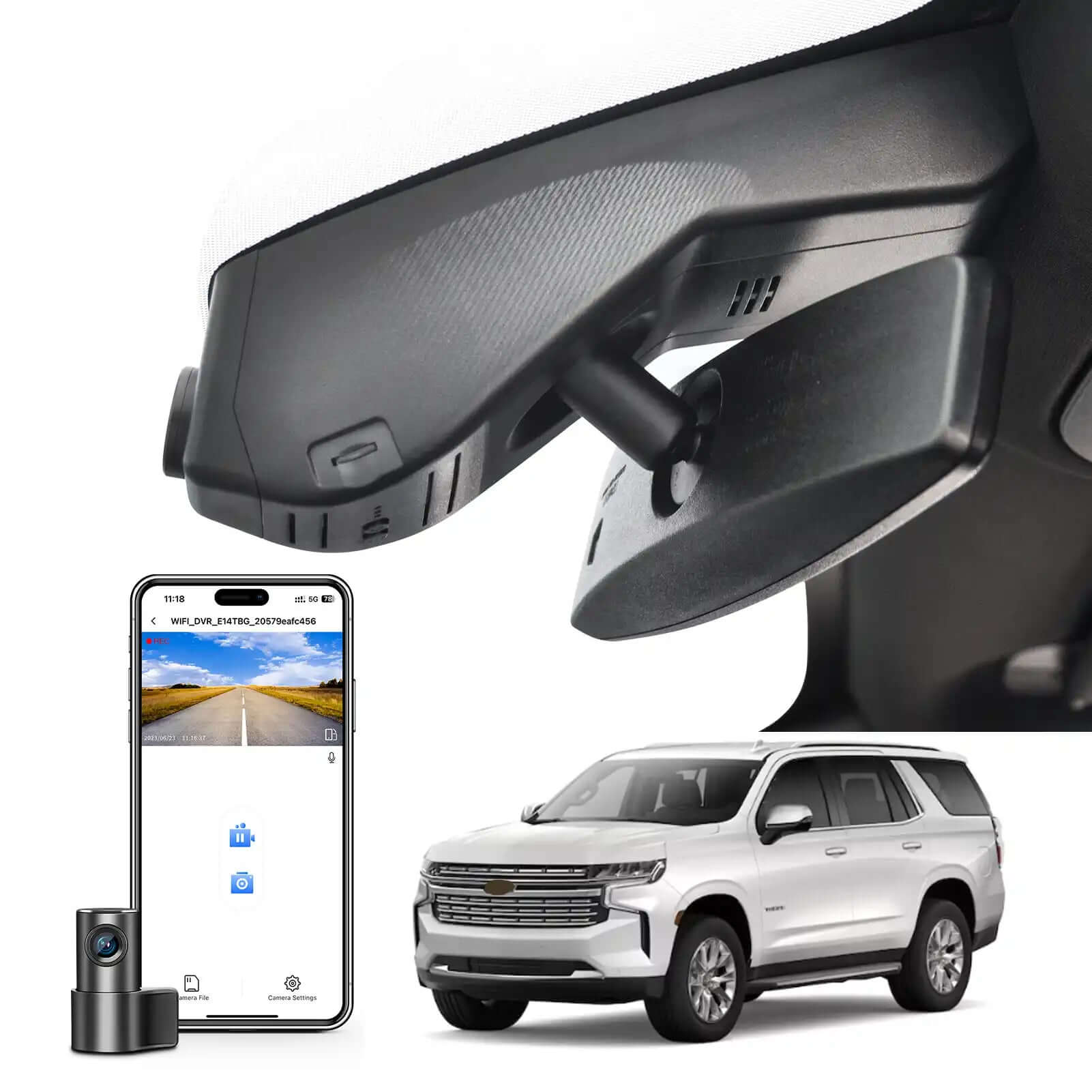 Chevy Suburban dash cam 