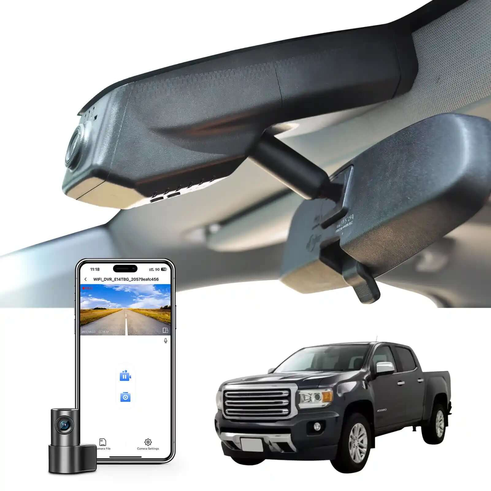 GMC Canyon dash cam