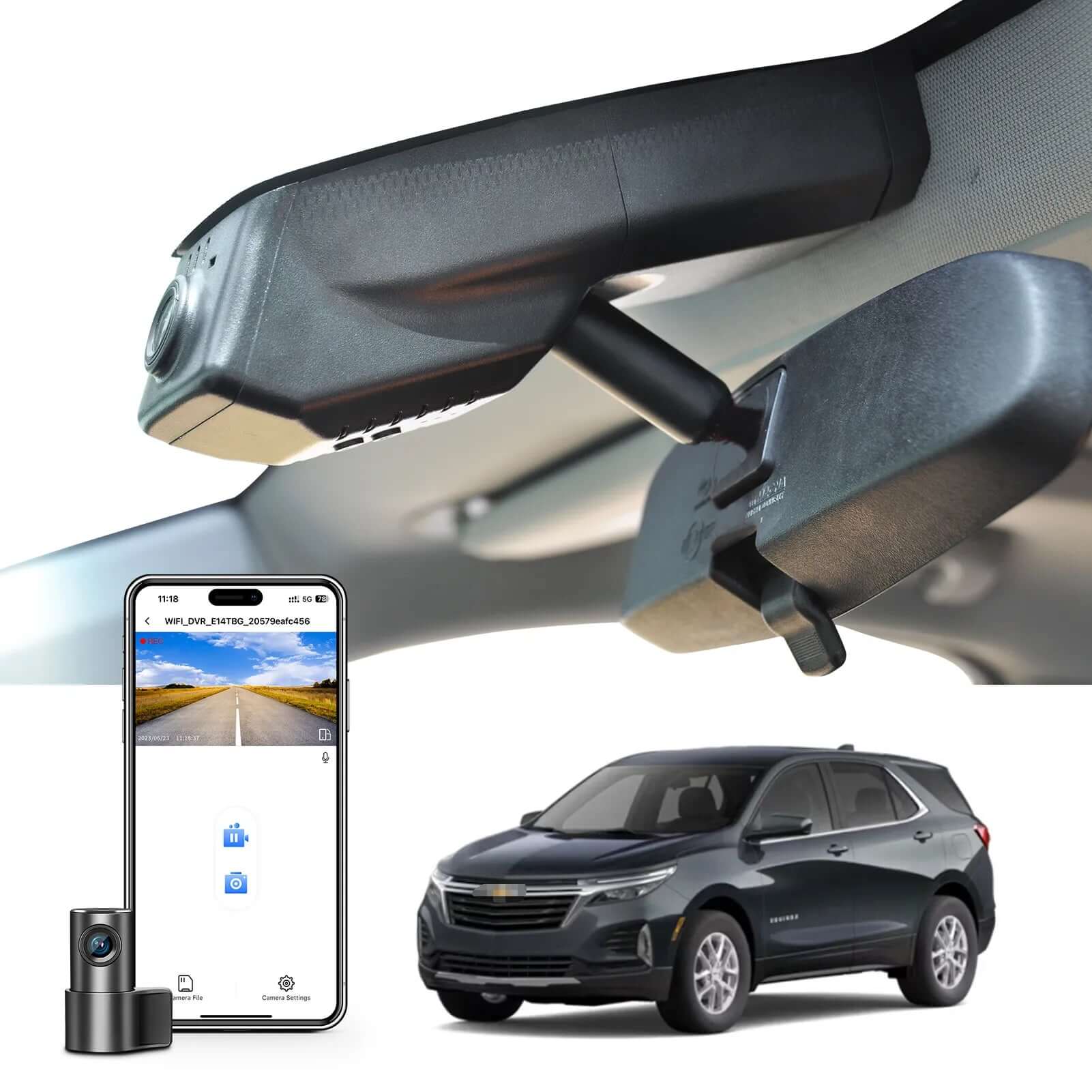 Chevy Equinox dash cam 