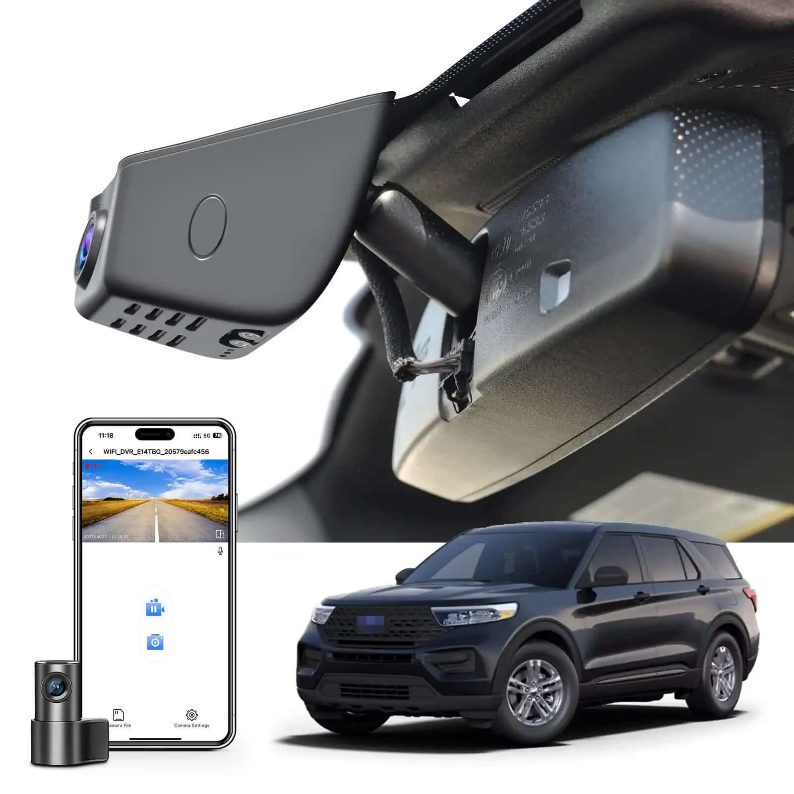 Ford Explorer dash cam 