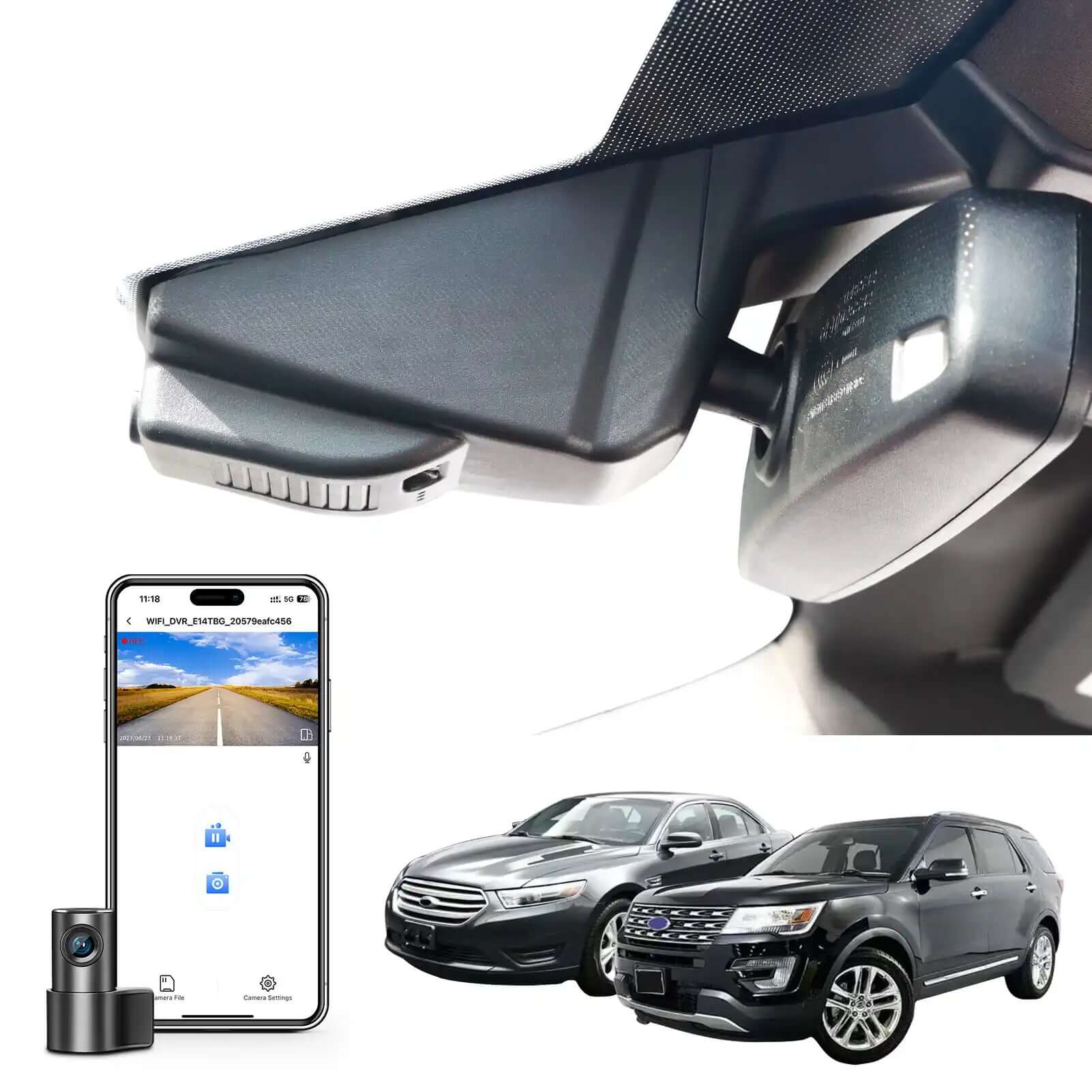 Ford Explorer & taurus Dash cam