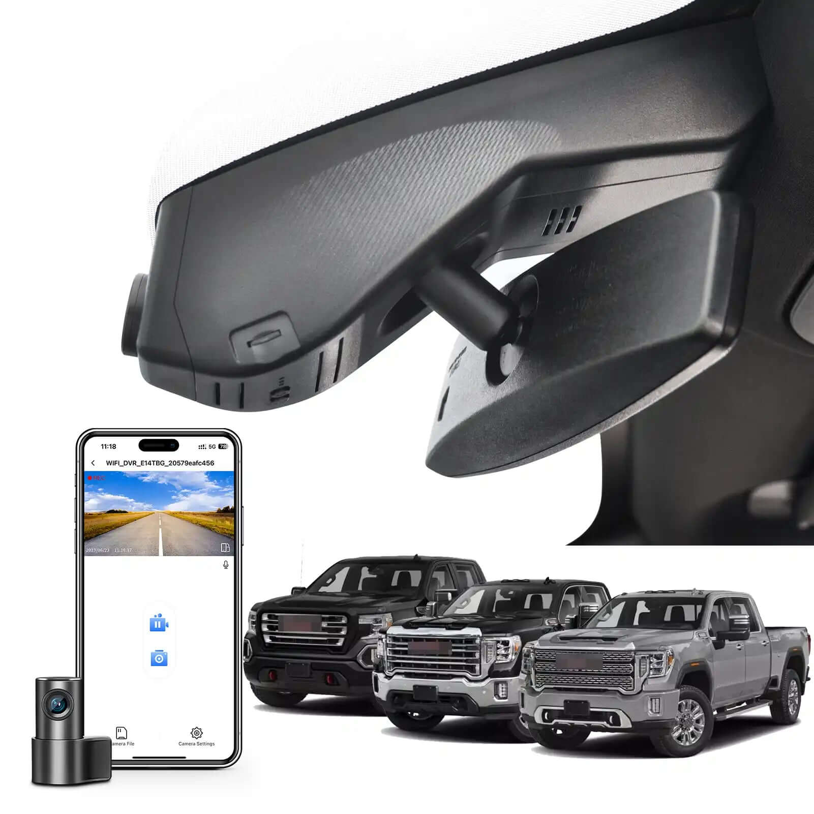 GMC Sierra dash cam 