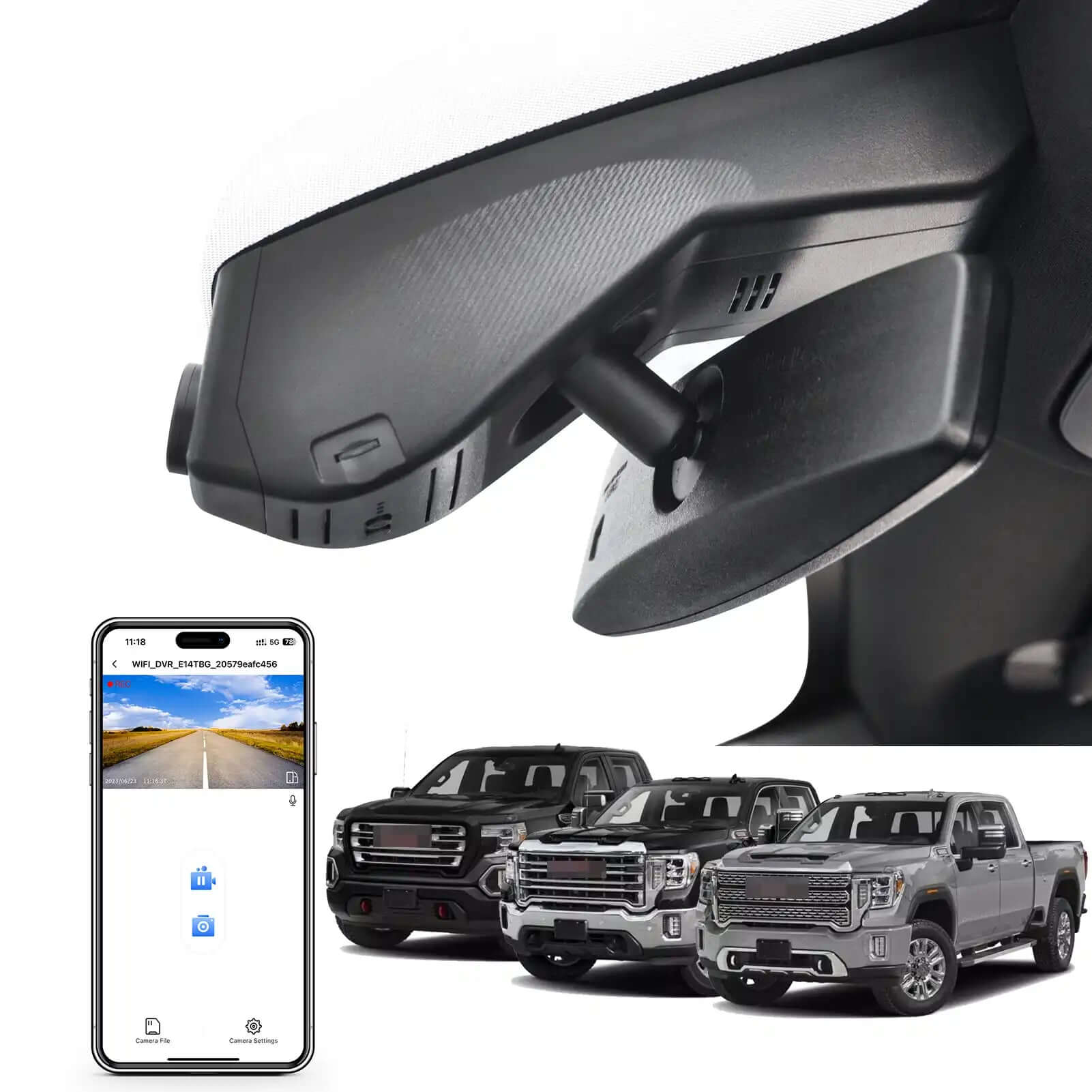 GMC Sierra dash cam 