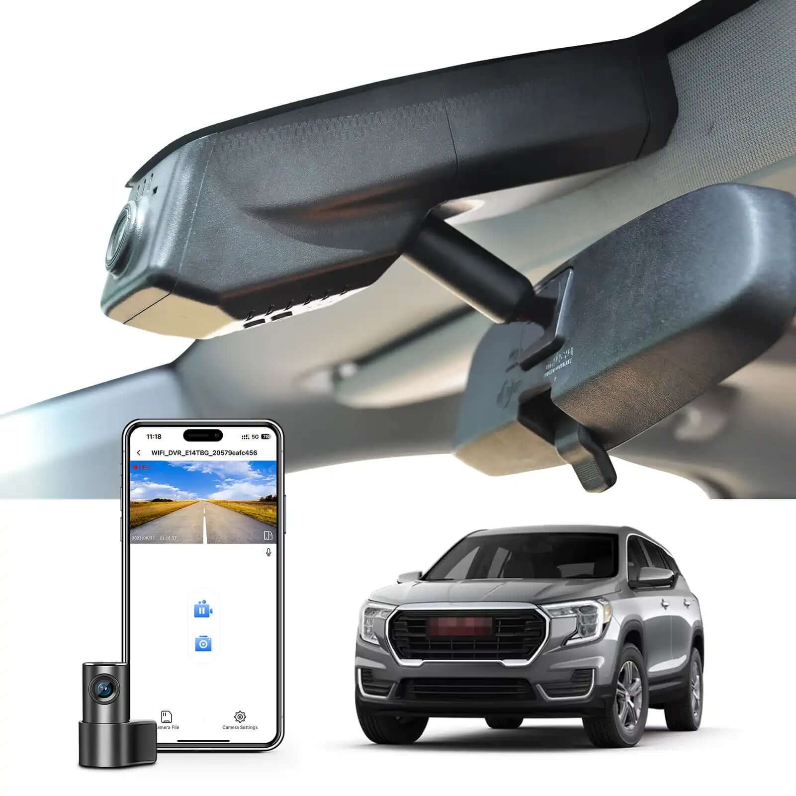 GMC Terrain dash cam