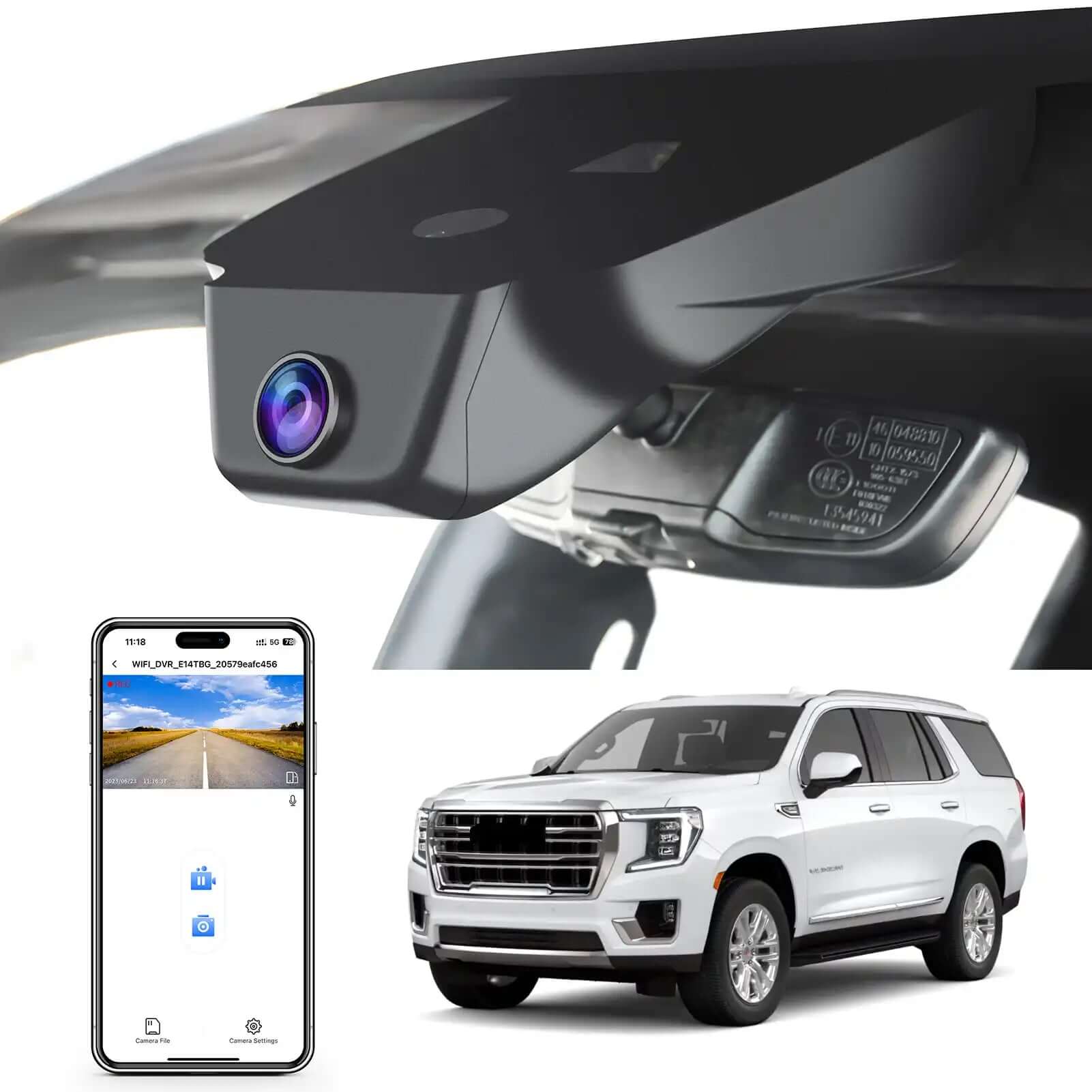 GMC 4th Gen Yukon dash cam