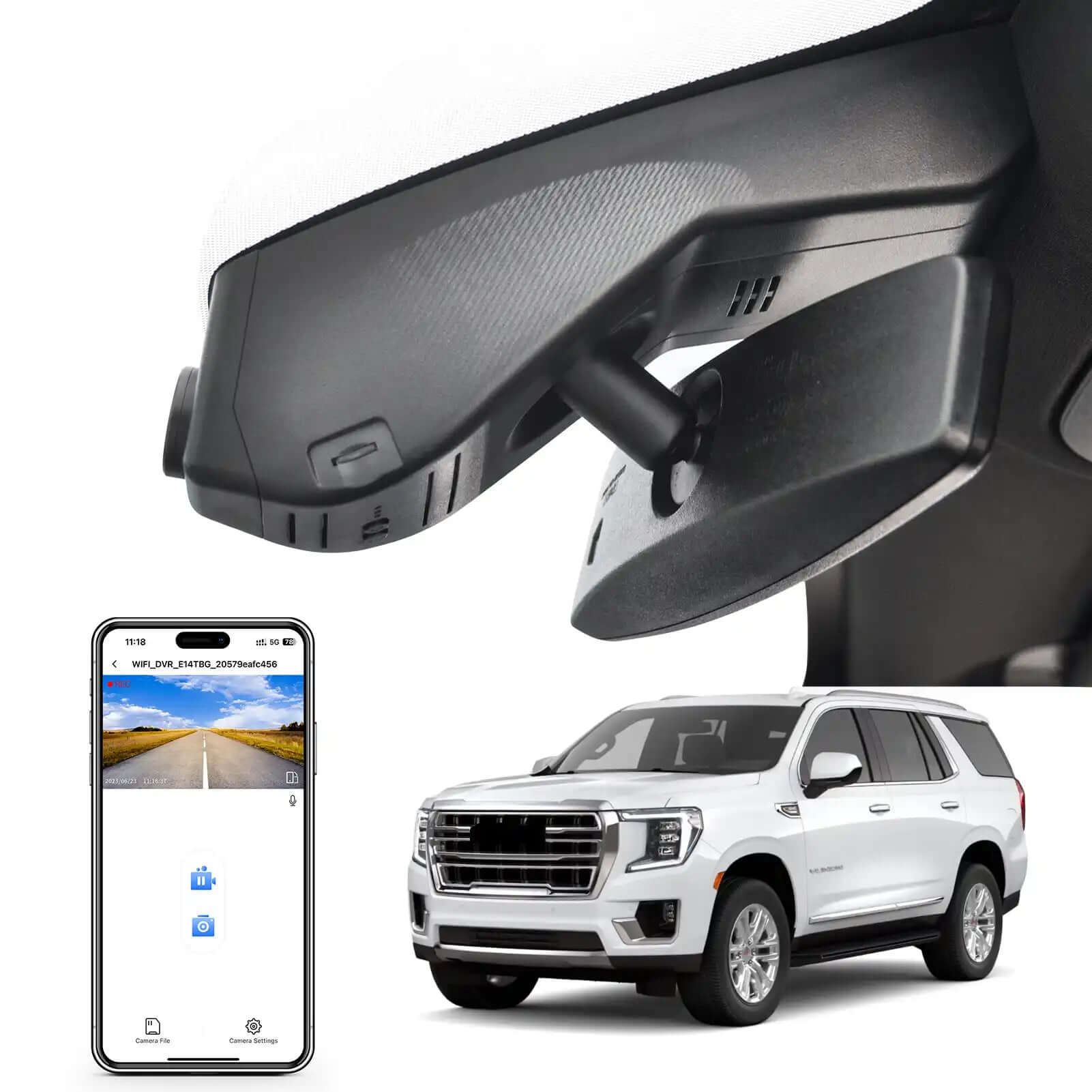 GMC 4th Gen Yukon dash cam