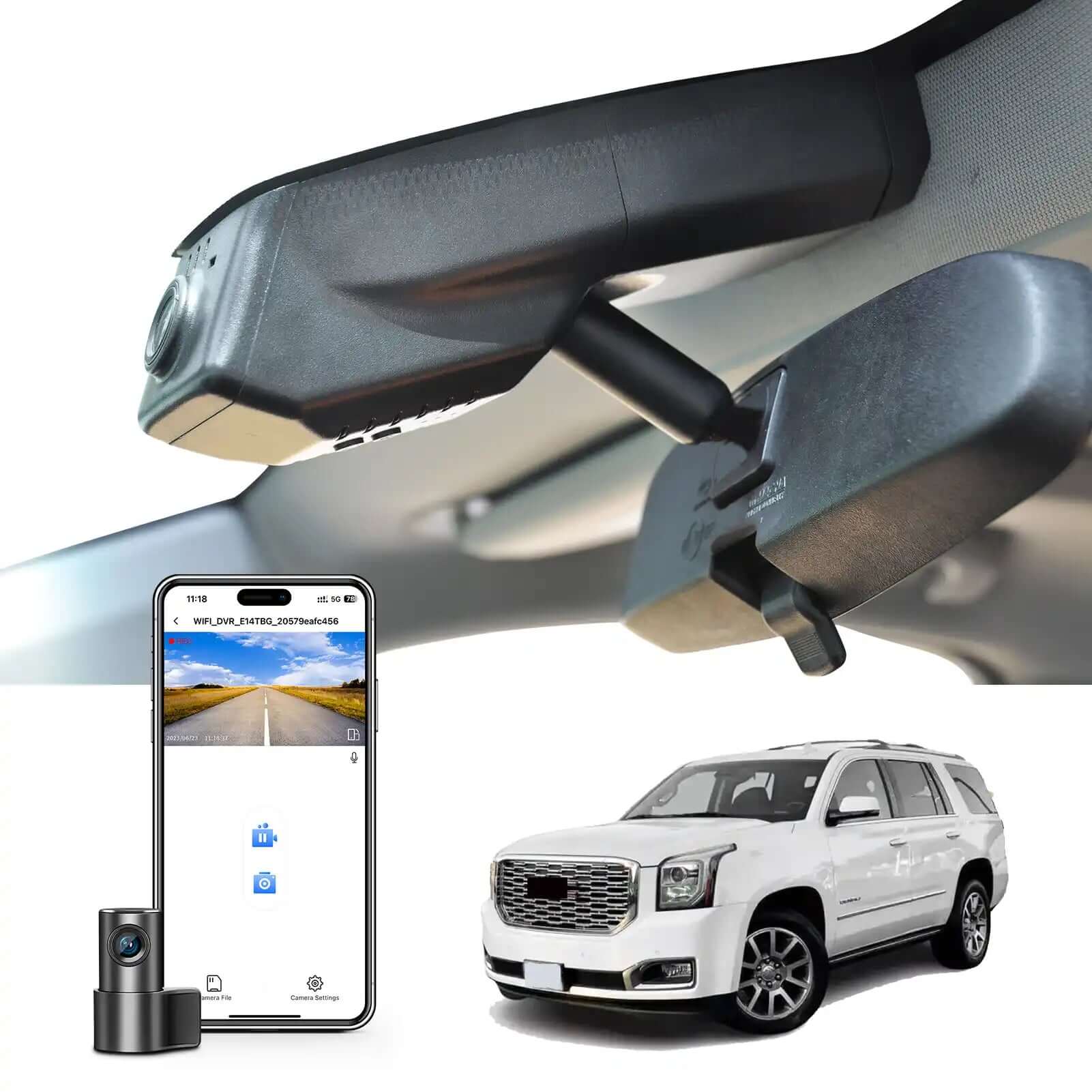 GMC 4th Gen Yukon dash cam