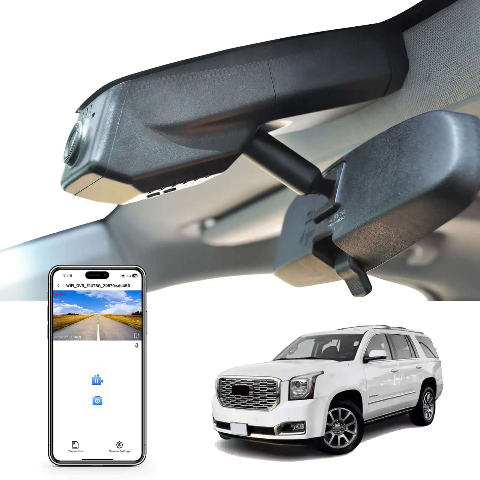 GMC 4th Gen Yukon dash cam
