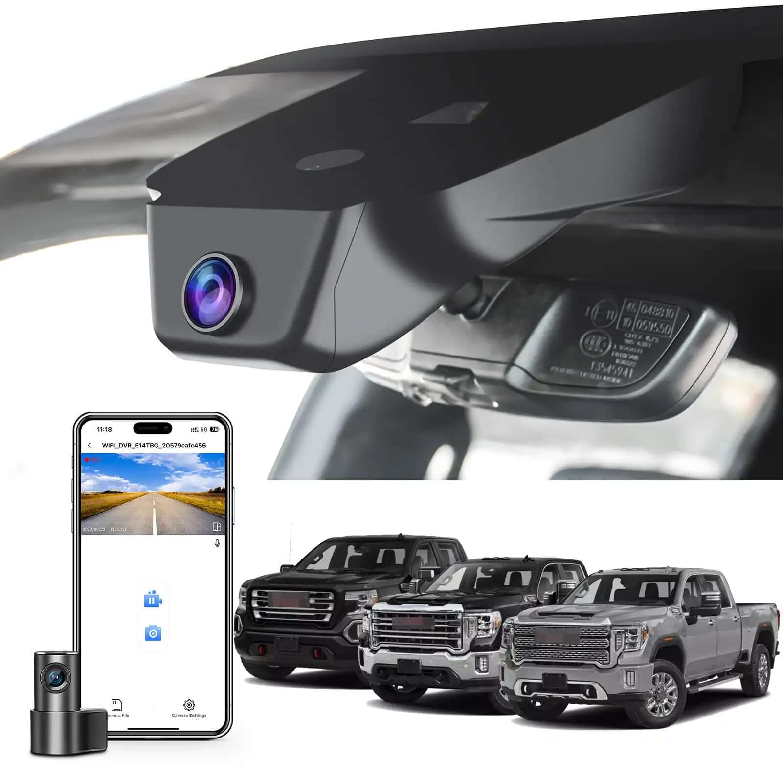 GMC Sierra dash cam 