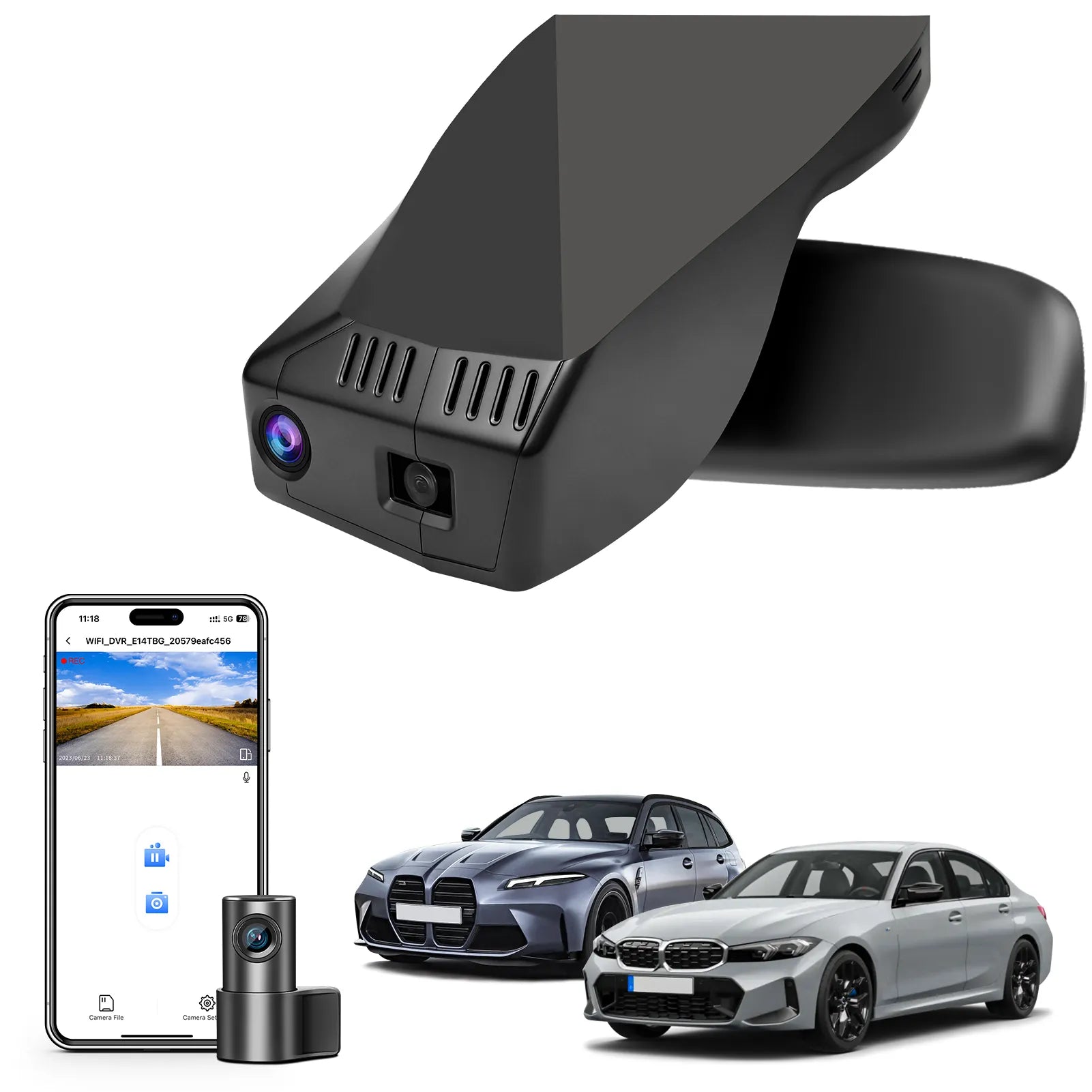 BMW 3-Series Gen-7 Model-A dash camera 