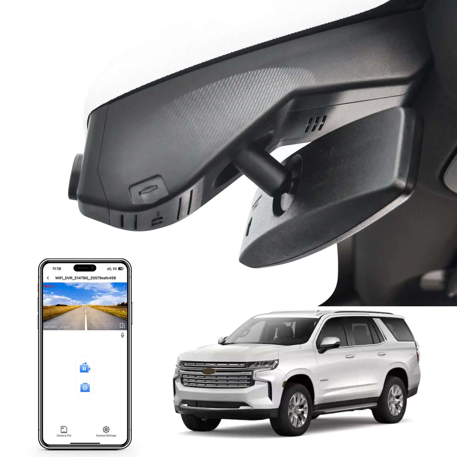 Chevy Suburban dash cam 