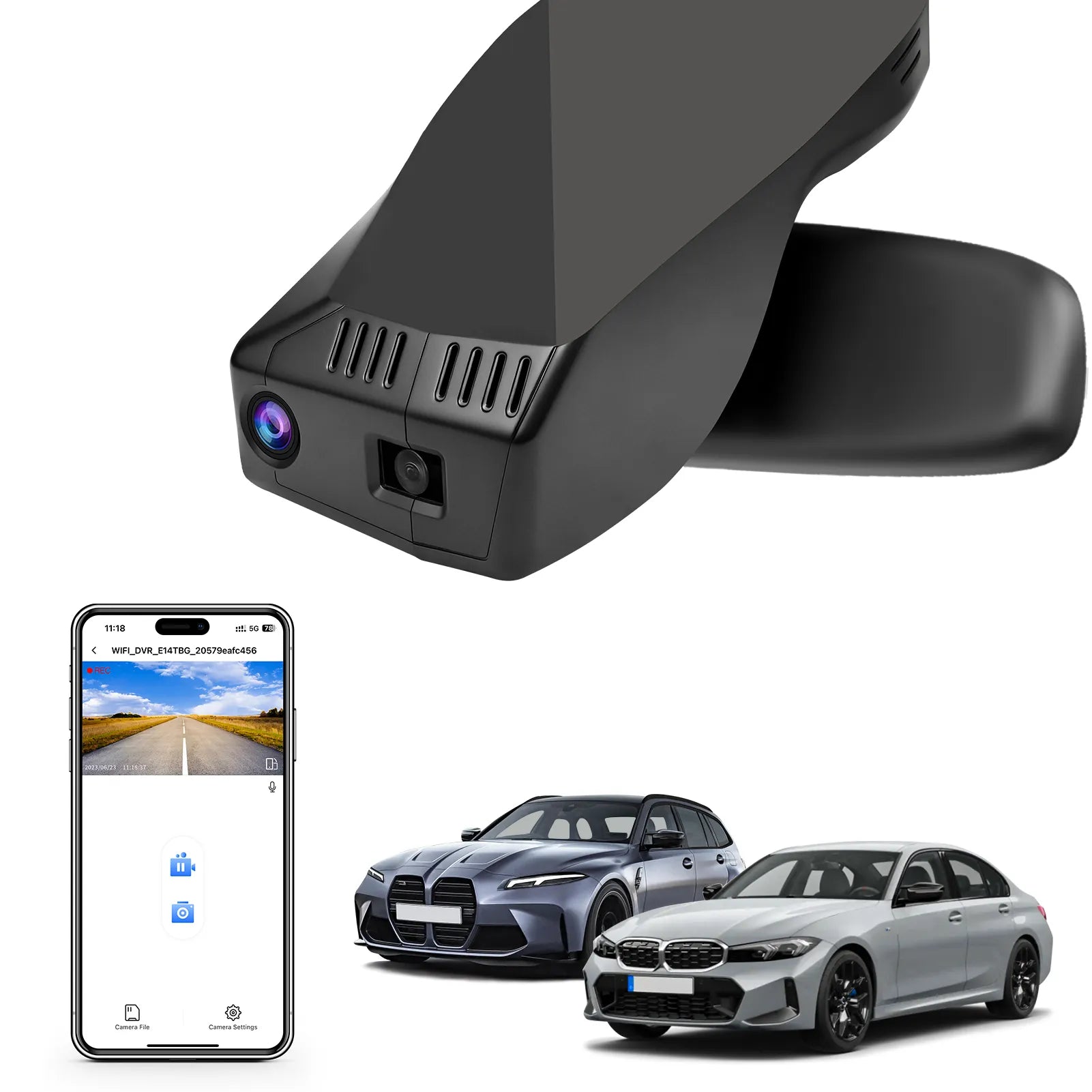 BMW 3_Series Gen-7 Model-A dash caemera 