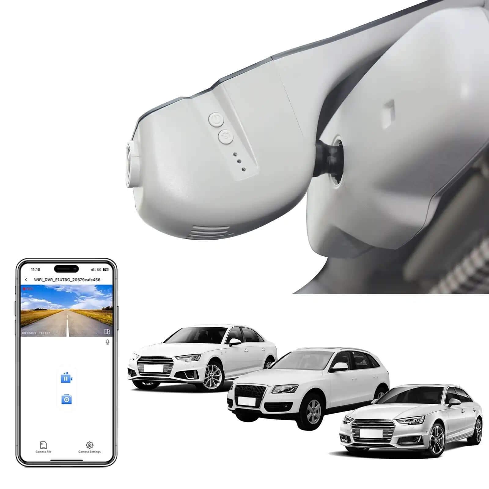 audi dual dash cam 