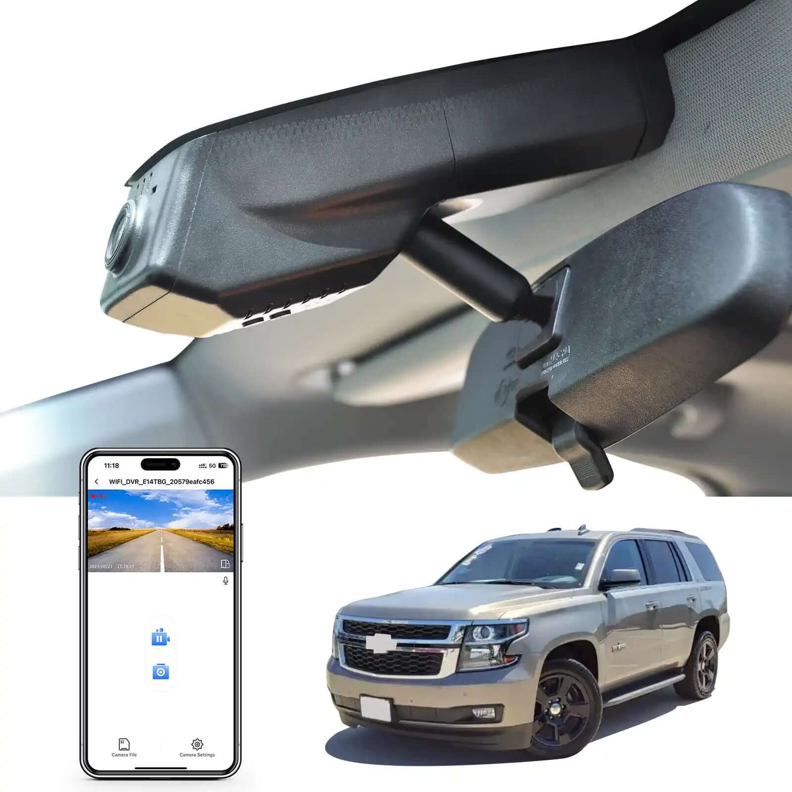 Chevy Suburban dash cam 