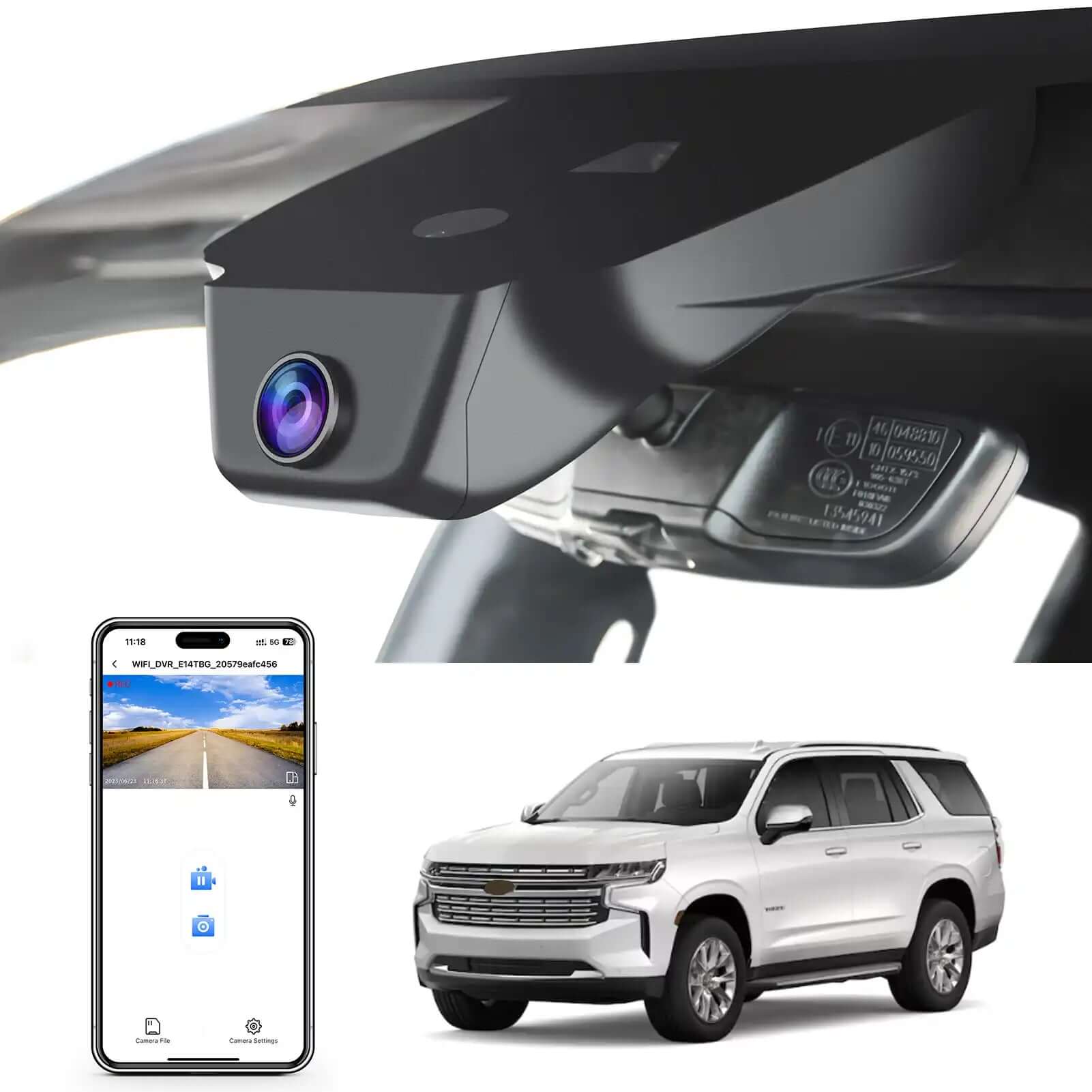 Chevy Suburban dash cam 