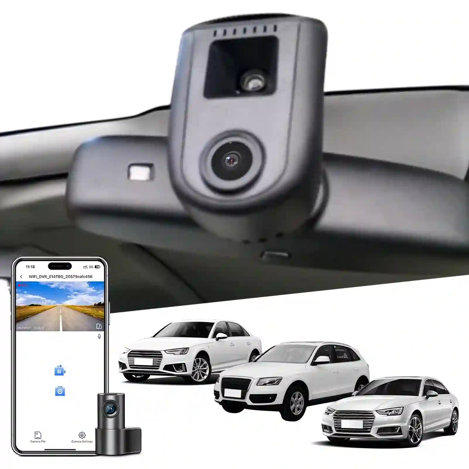 Audi dual OEM stlye dash camera