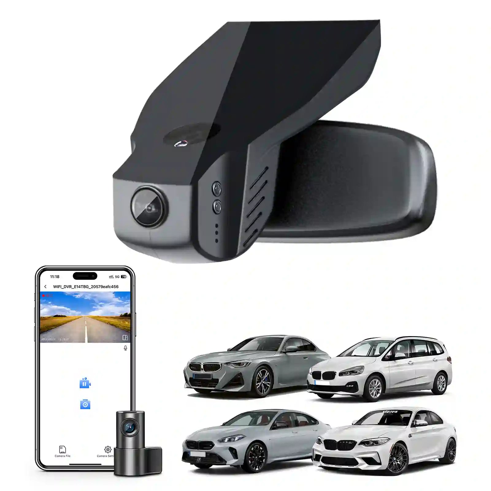 BMW 2-Series Mangoal dash camera 