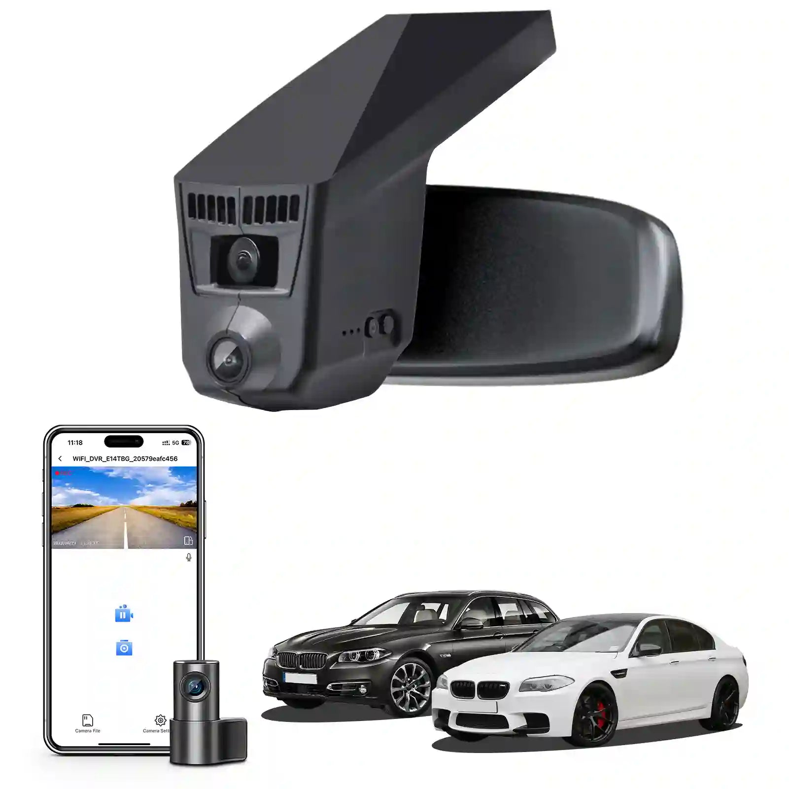 front dashcam bmw 5 series gen6 