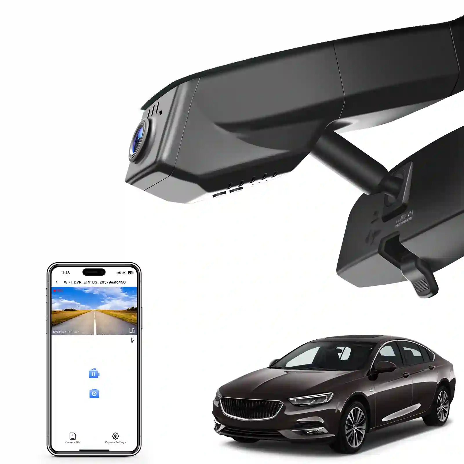 4k dashcam buick regal