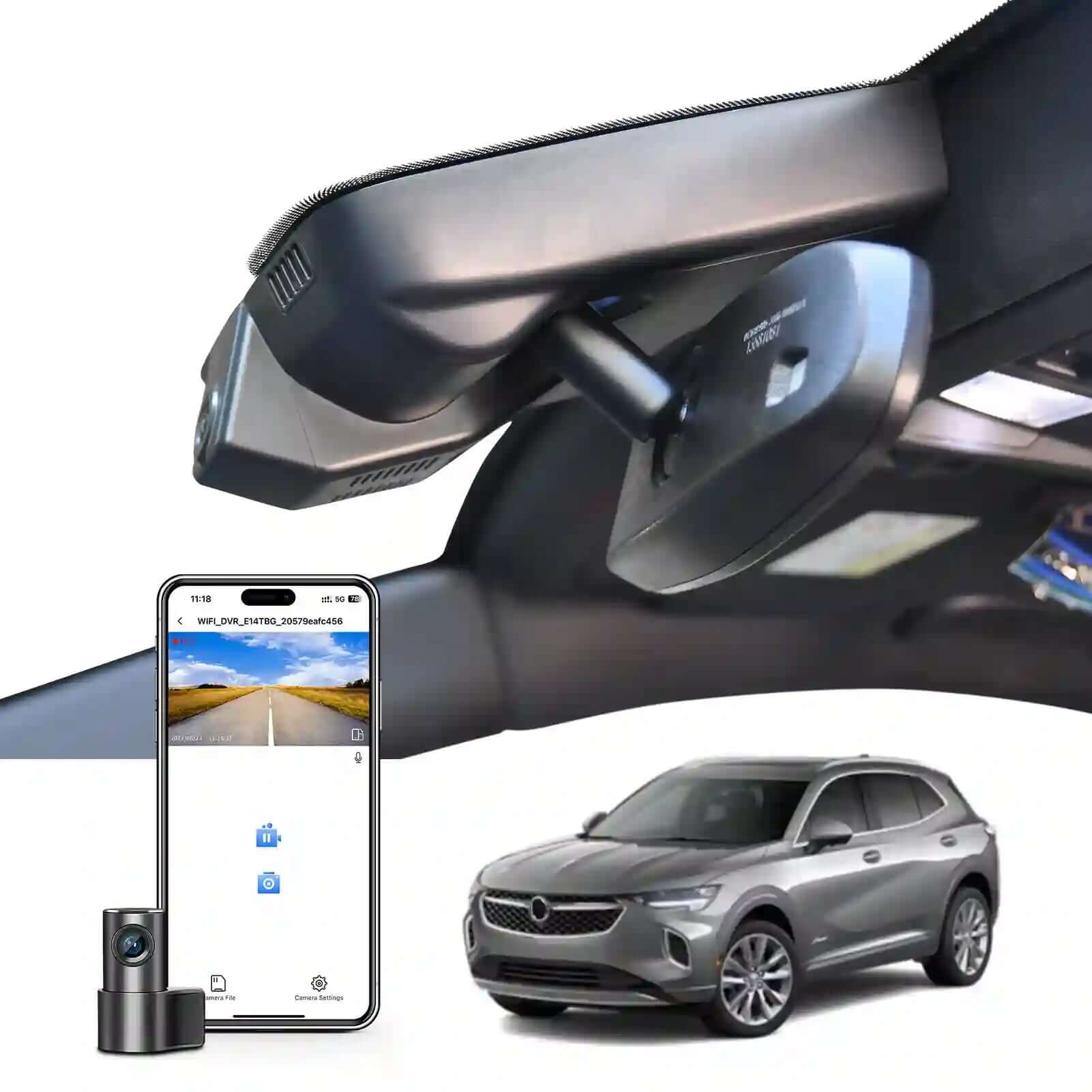 Buick Envision dual dash cam Model C