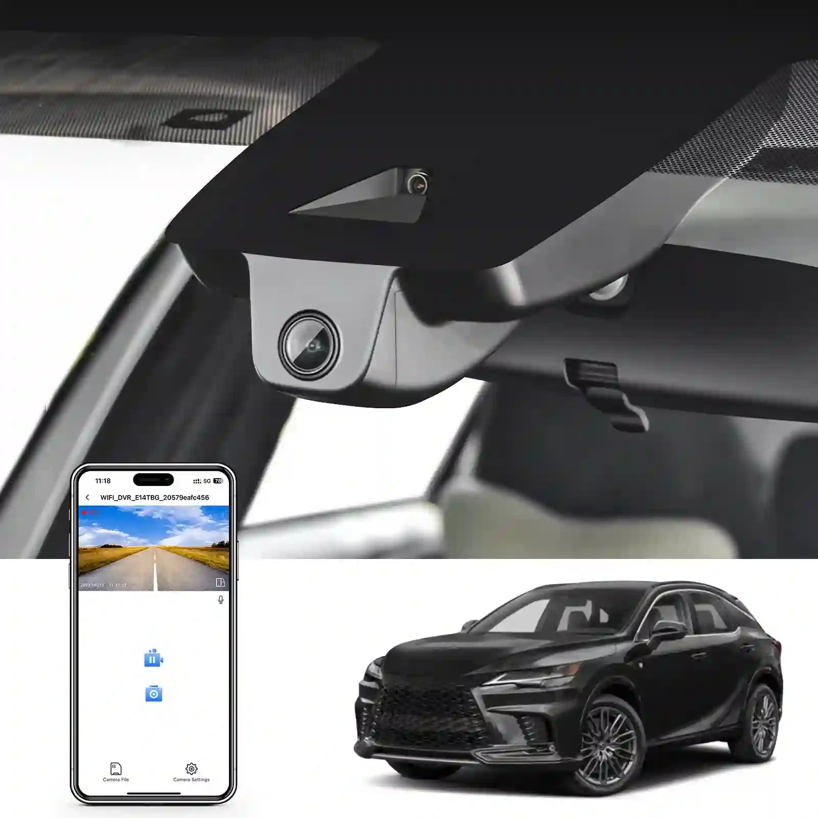 Lexux Rx Model C Dash camera 