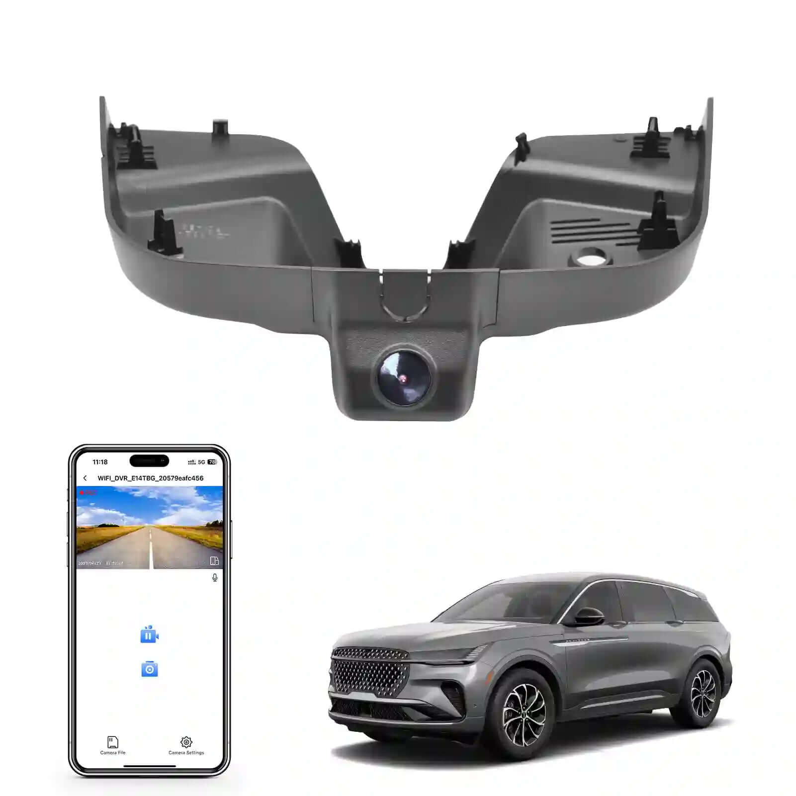 Lincoln nautilus dash cam 