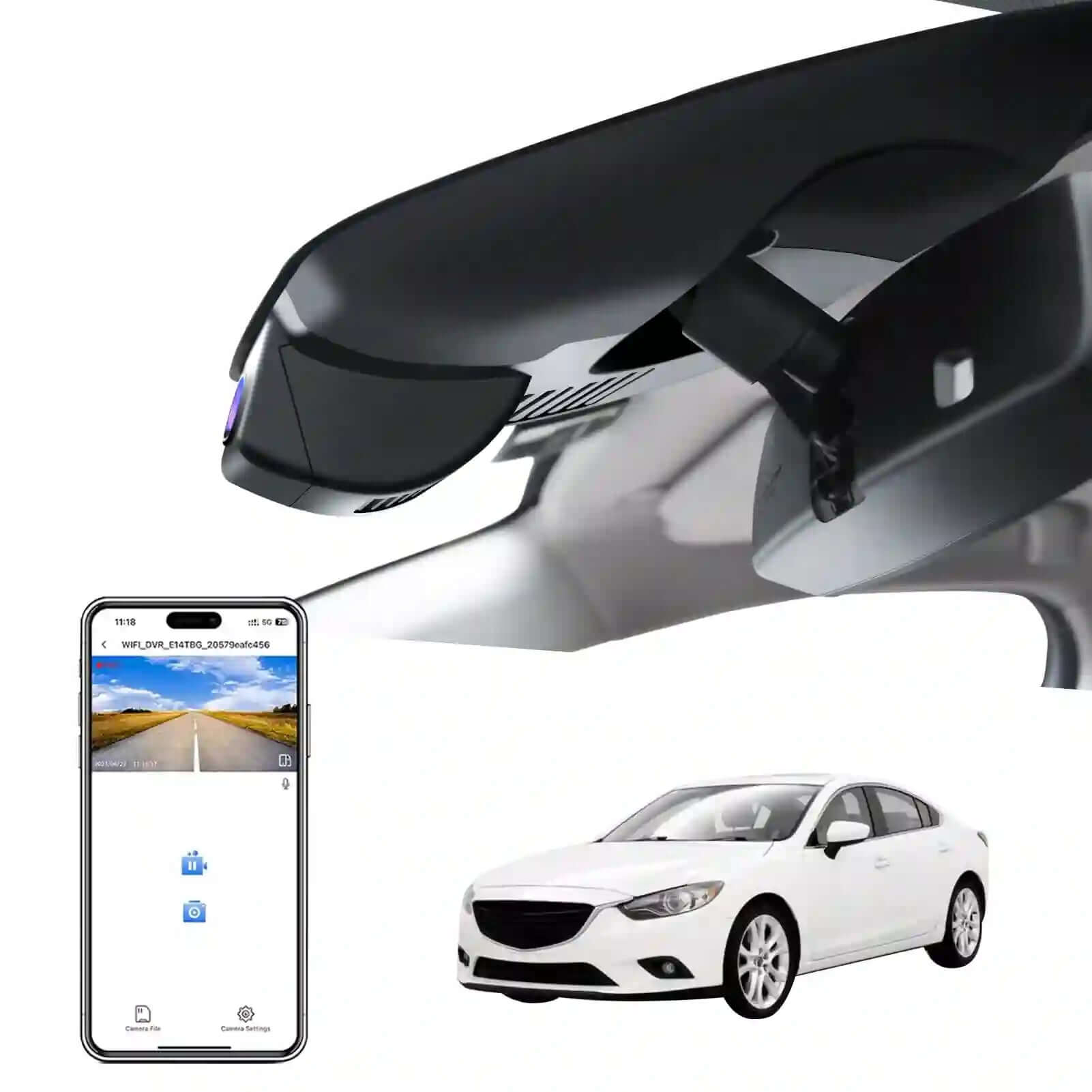 Mazda 6 Mangoal FRONT dash cam 