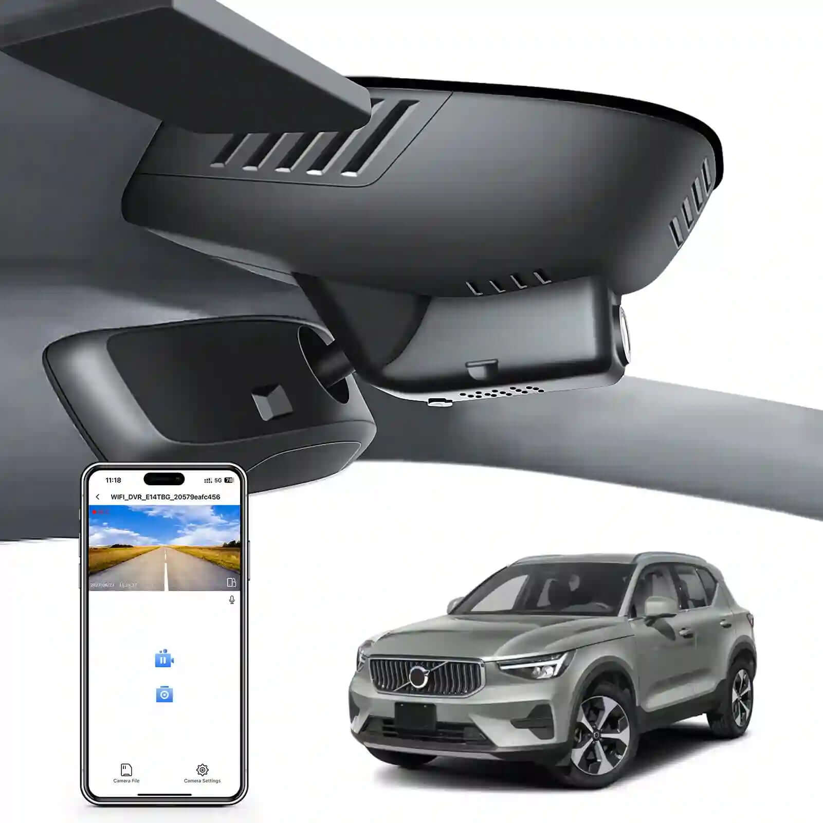 Volvo xc40 dash camera 