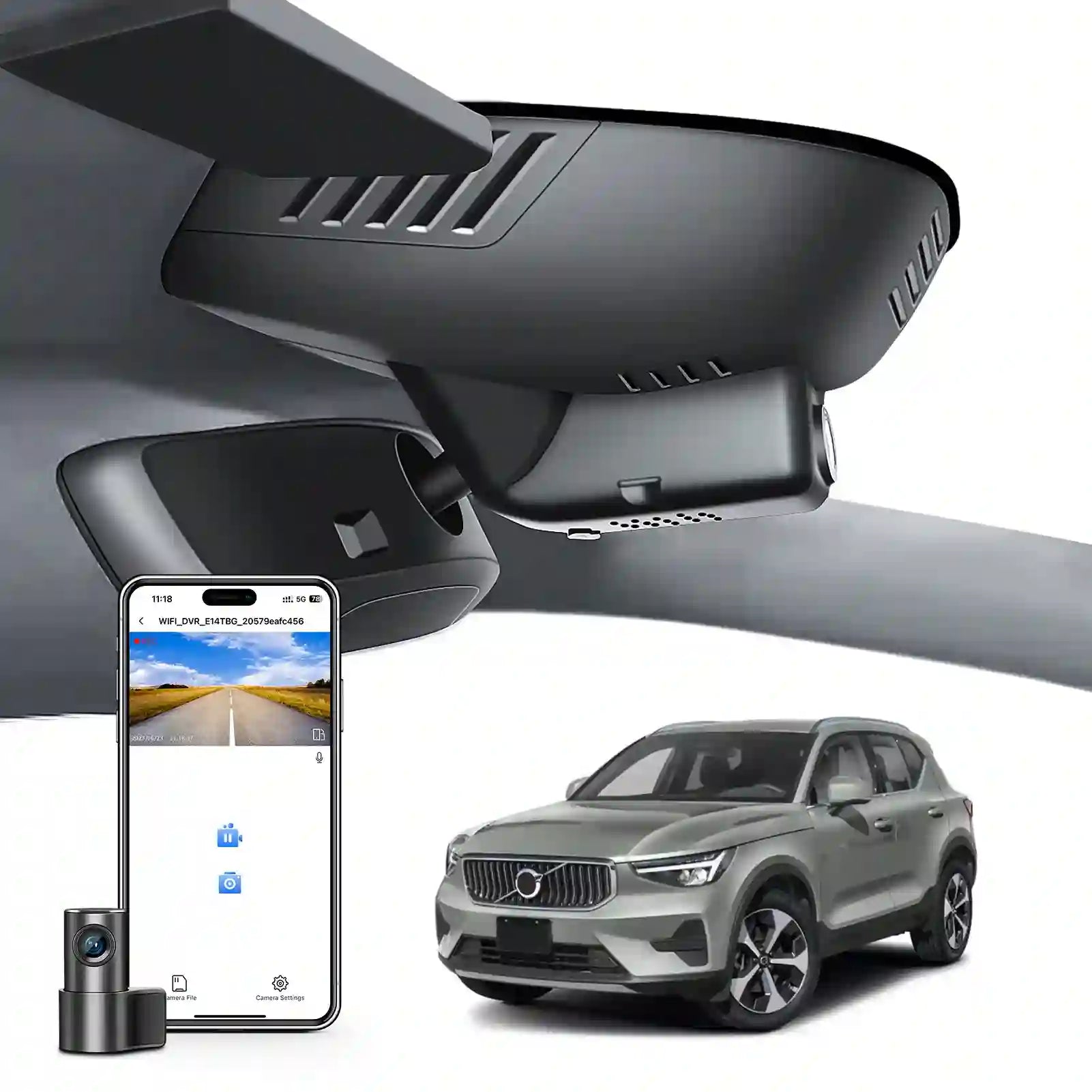 Volvo XC40 dash camera review 