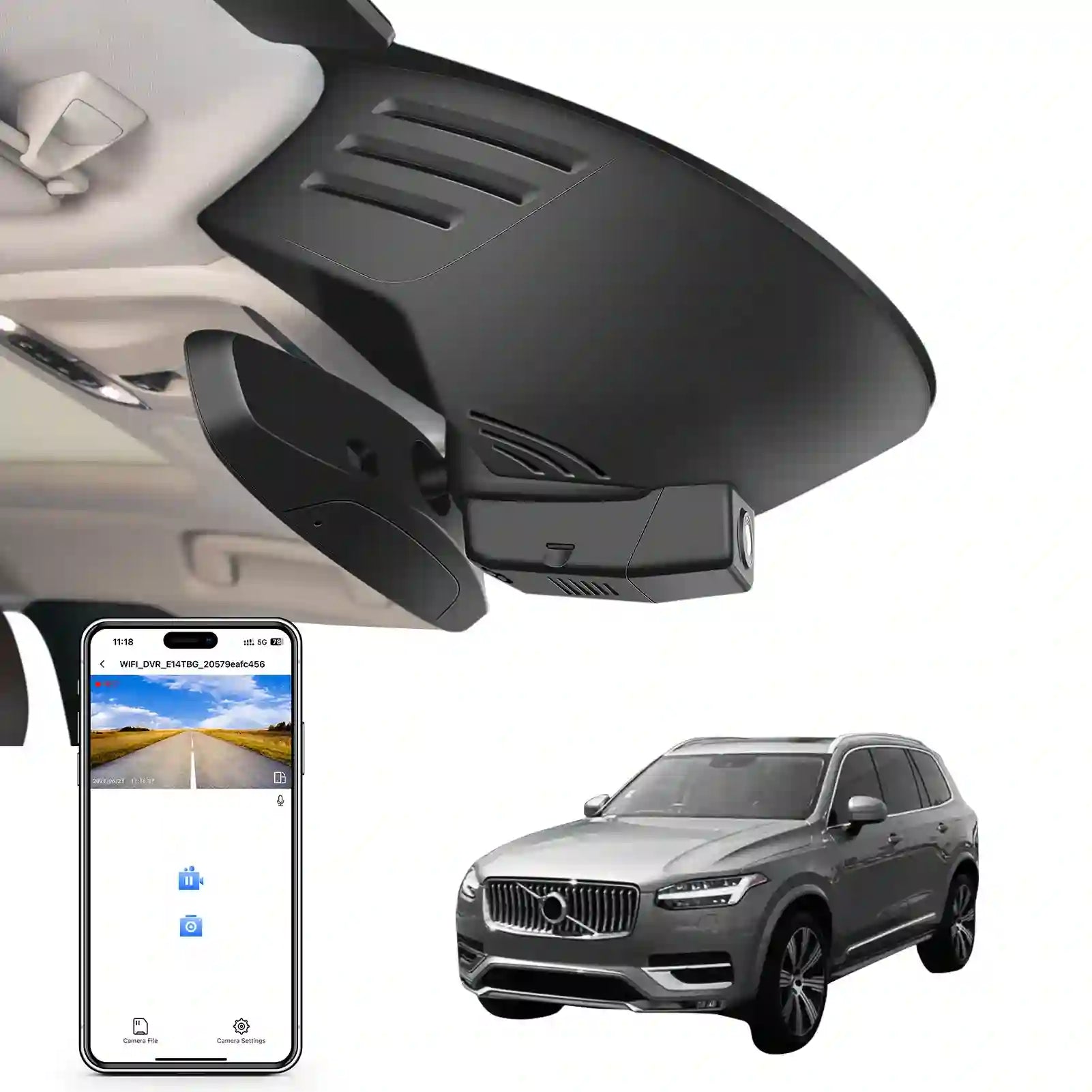 Volvo xc-90 Dash cam Model-A