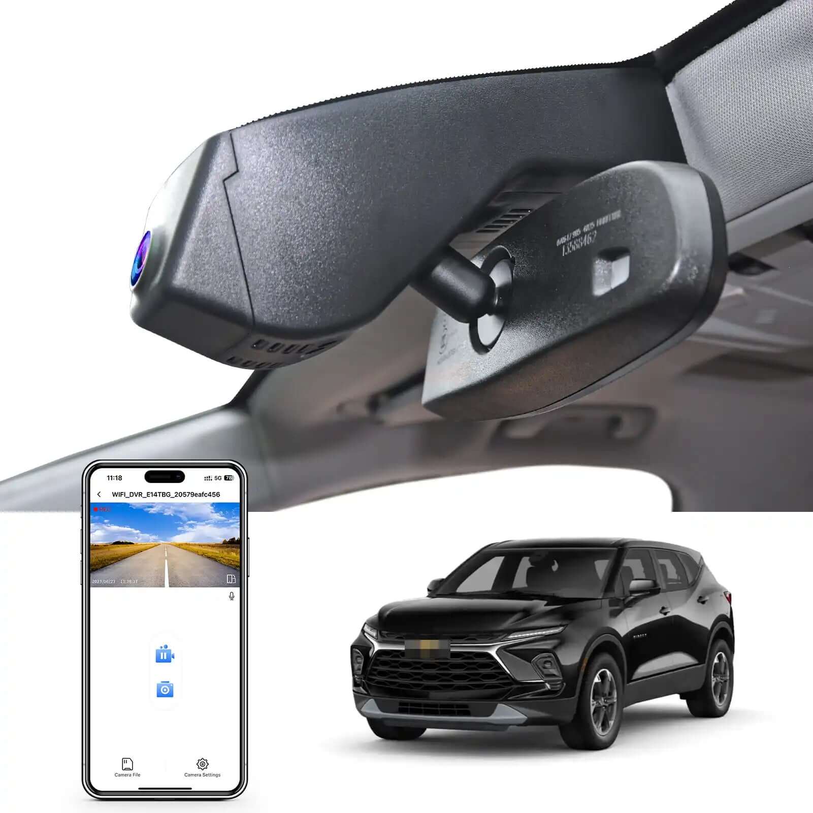  Chevy Blazer dash cam 
