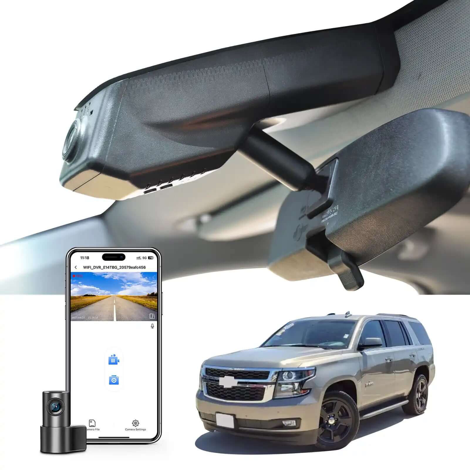 Chevy Suburban dash cam 