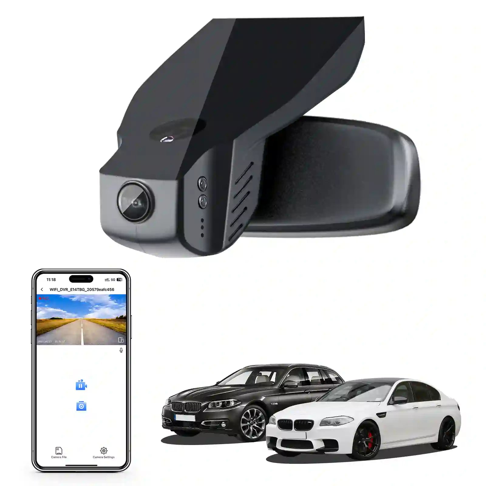 4k dashcam bmw 5 series gen6 