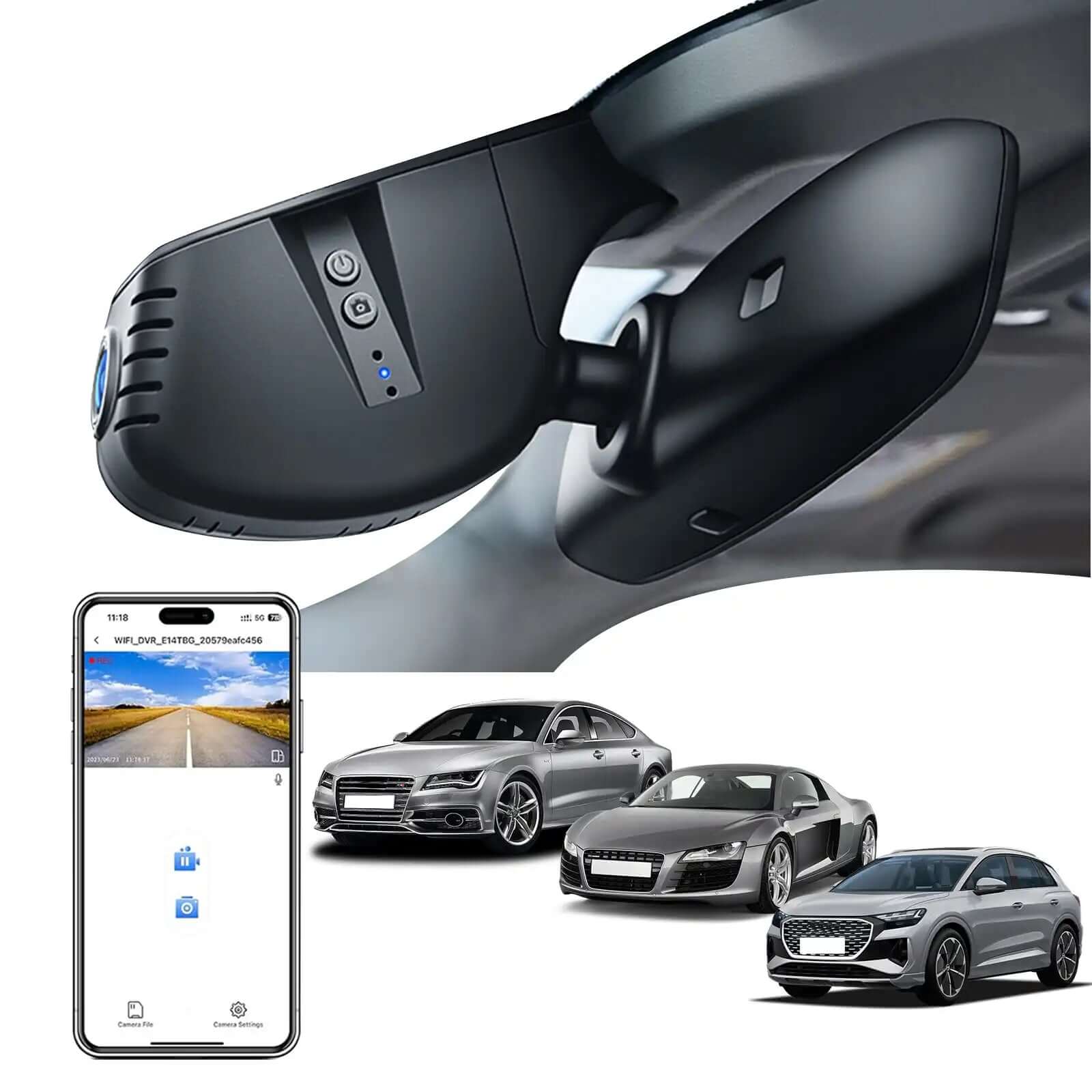 audi dual dash cam 