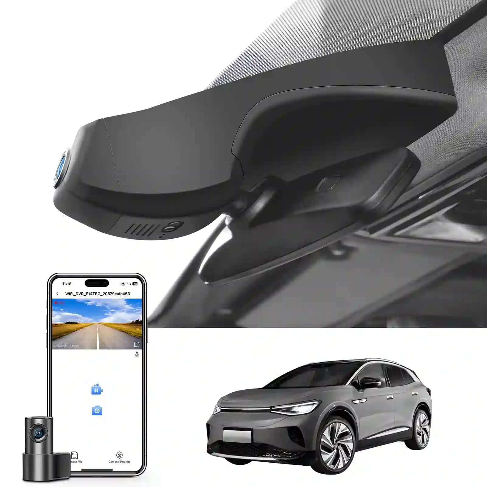 volkswagen dual dash cam best 2024